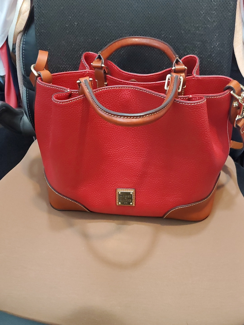 Dooney Pebble Crossbody/Satchel Brenna